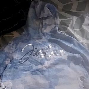 I am selling this justice camo hoodie